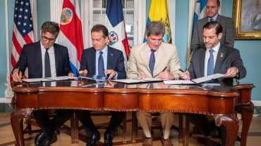 RD, Panamá y Costa Rica firman acuerdo con EEUU para aumentar flujos comerciales y nuevas inversiones