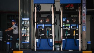 Los precios de los combustibles en Argentina aumentan 7,5 %