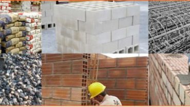 Caen los precios del cemento, varillas, alambres y otros materiales de construcción