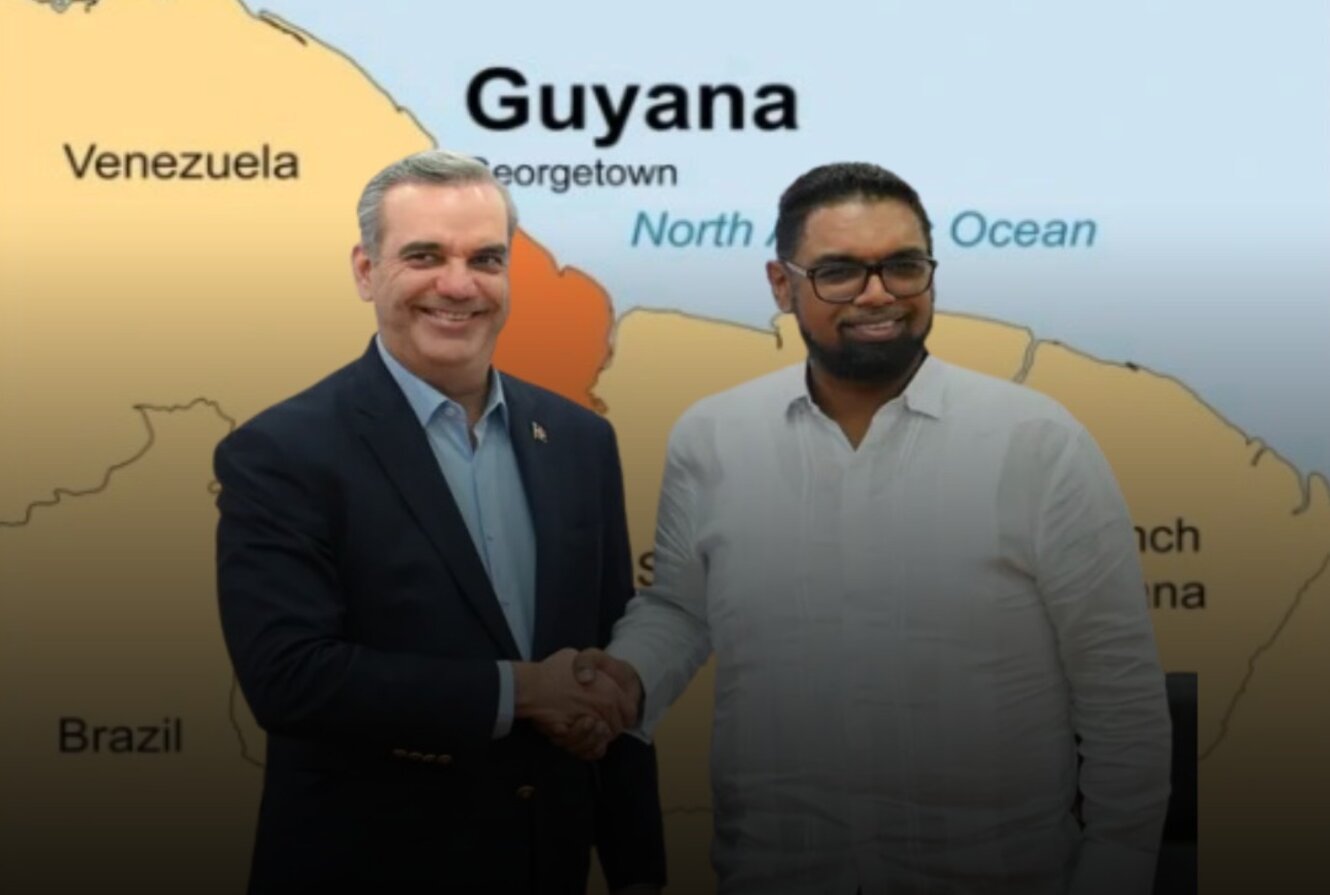 ¿A qué viajo Abinader a Guyana, cuáles  empresarios le acompañaron?