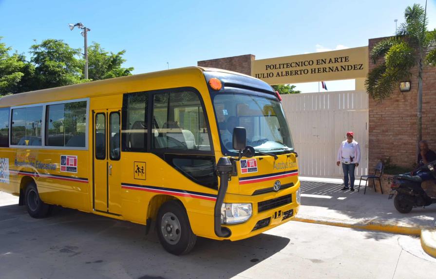Implementan Sistema Nacional de Movilidad Escolar en Santo Domingo